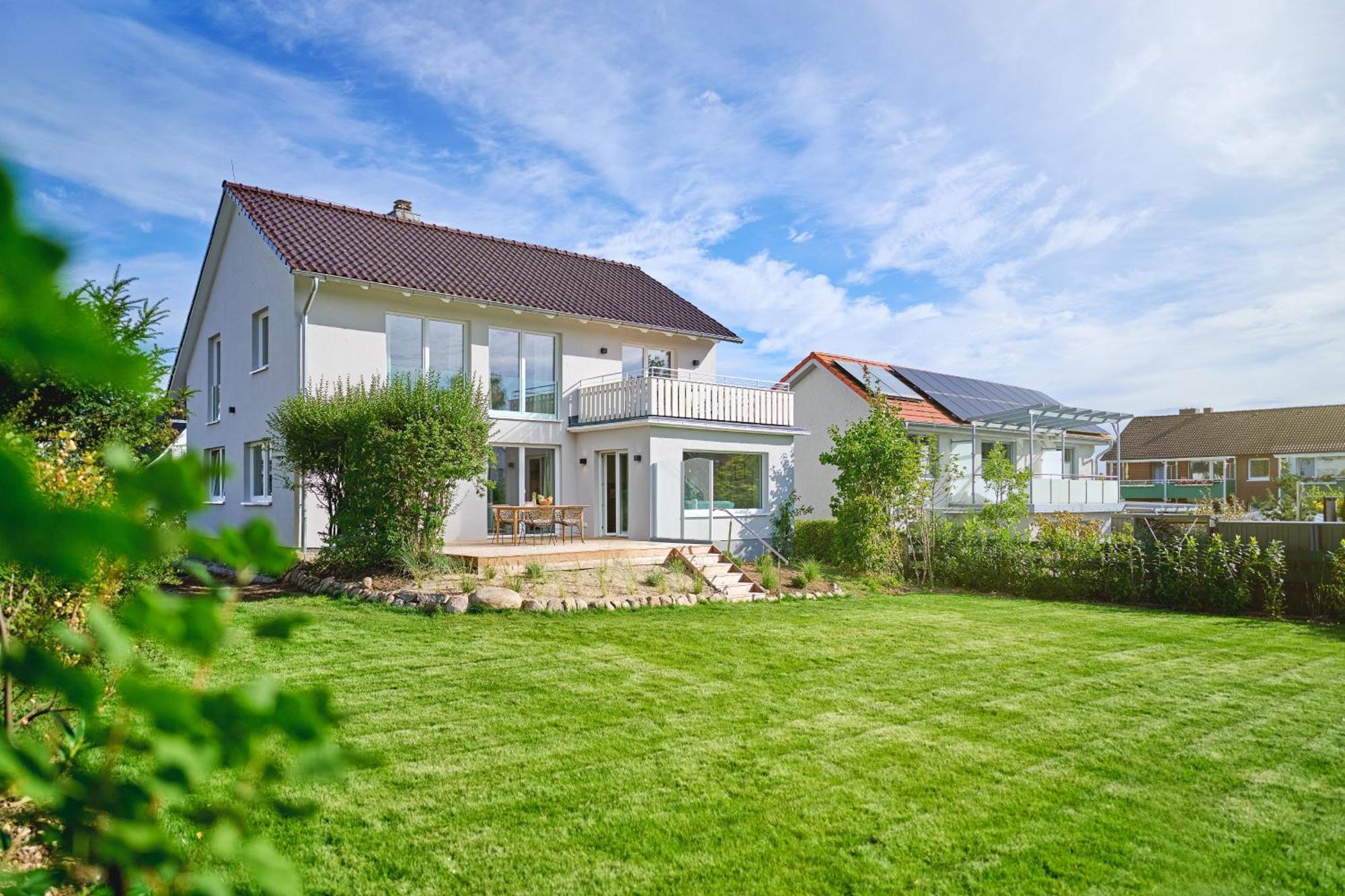 Lykke Hus - Wohnung Mathildas Garten Eg ティメンドルファー・シュトラント エクステリア 写真