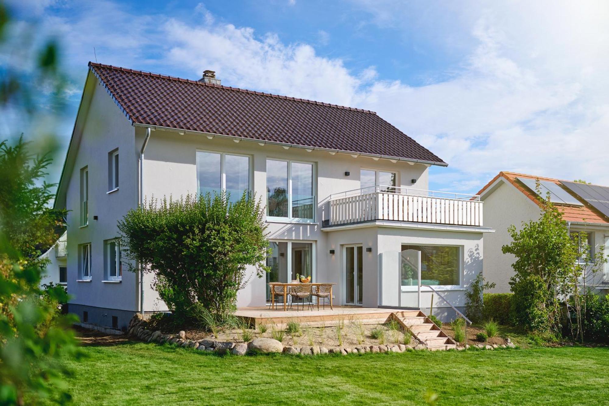 Lykke Hus - Wohnung Mathildas Garten Eg ティメンドルファー・シュトラント エクステリア 写真