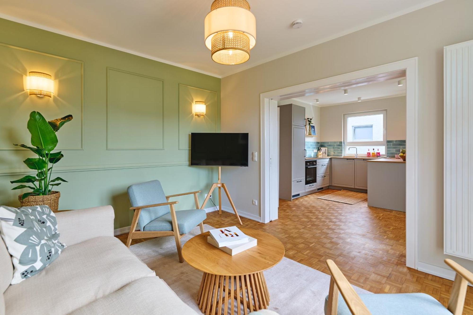 Lykke Hus - Wohnung Mathildas Garten Eg ティメンドルファー・シュトラント エクステリア 写真
