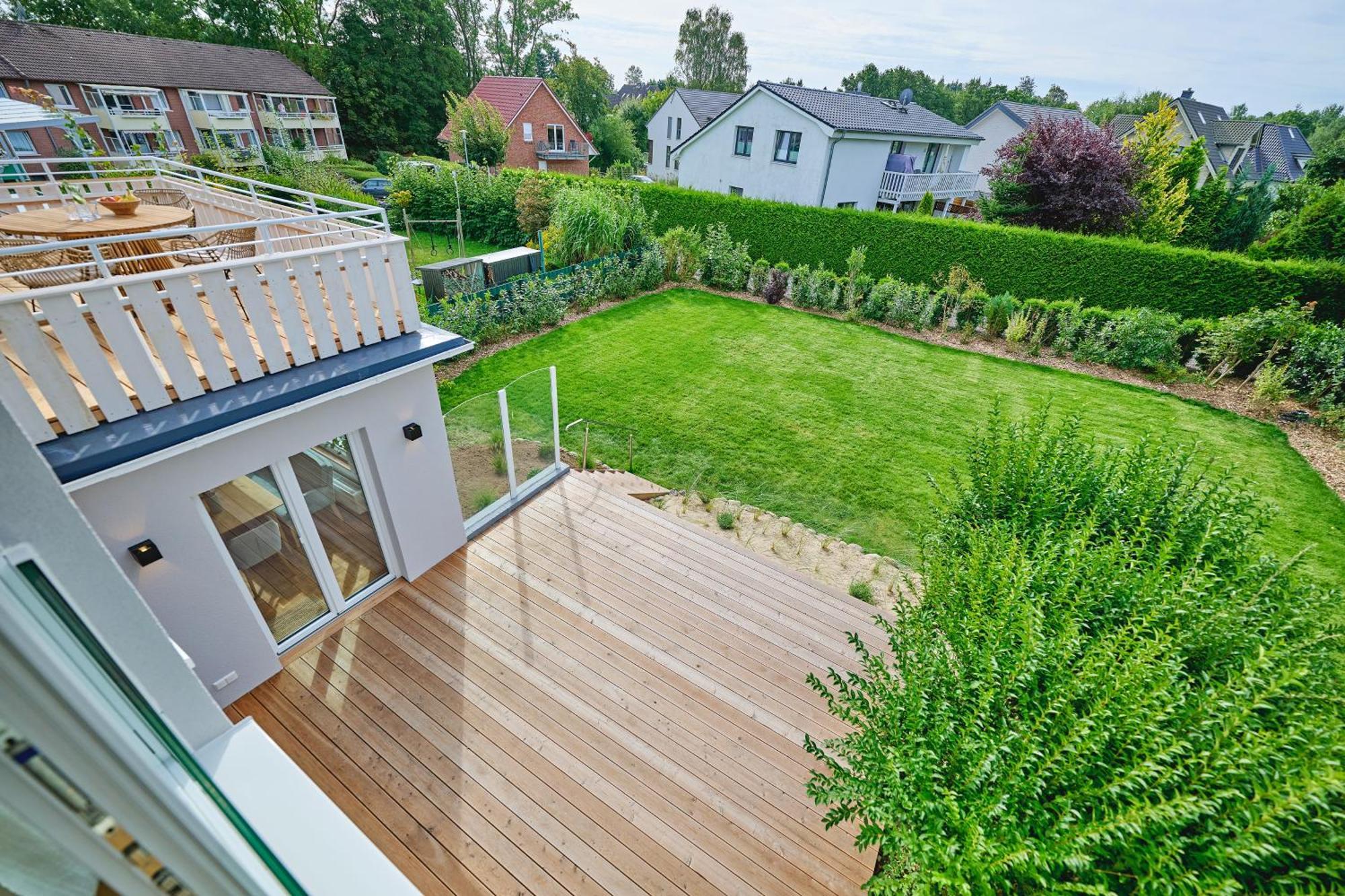 Lykke Hus - Wohnung Mathildas Garten Eg ティメンドルファー・シュトラント エクステリア 写真